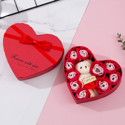 Heart Rose Gift Box