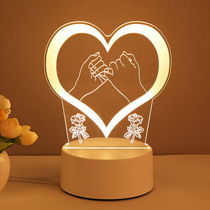 Acrilic 3D Lamp