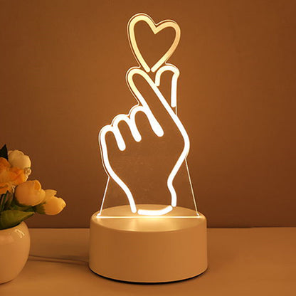 Acrilic 3D Lamp