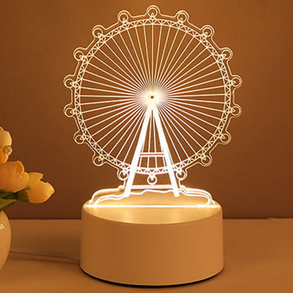 Acrilic 3D Lamp