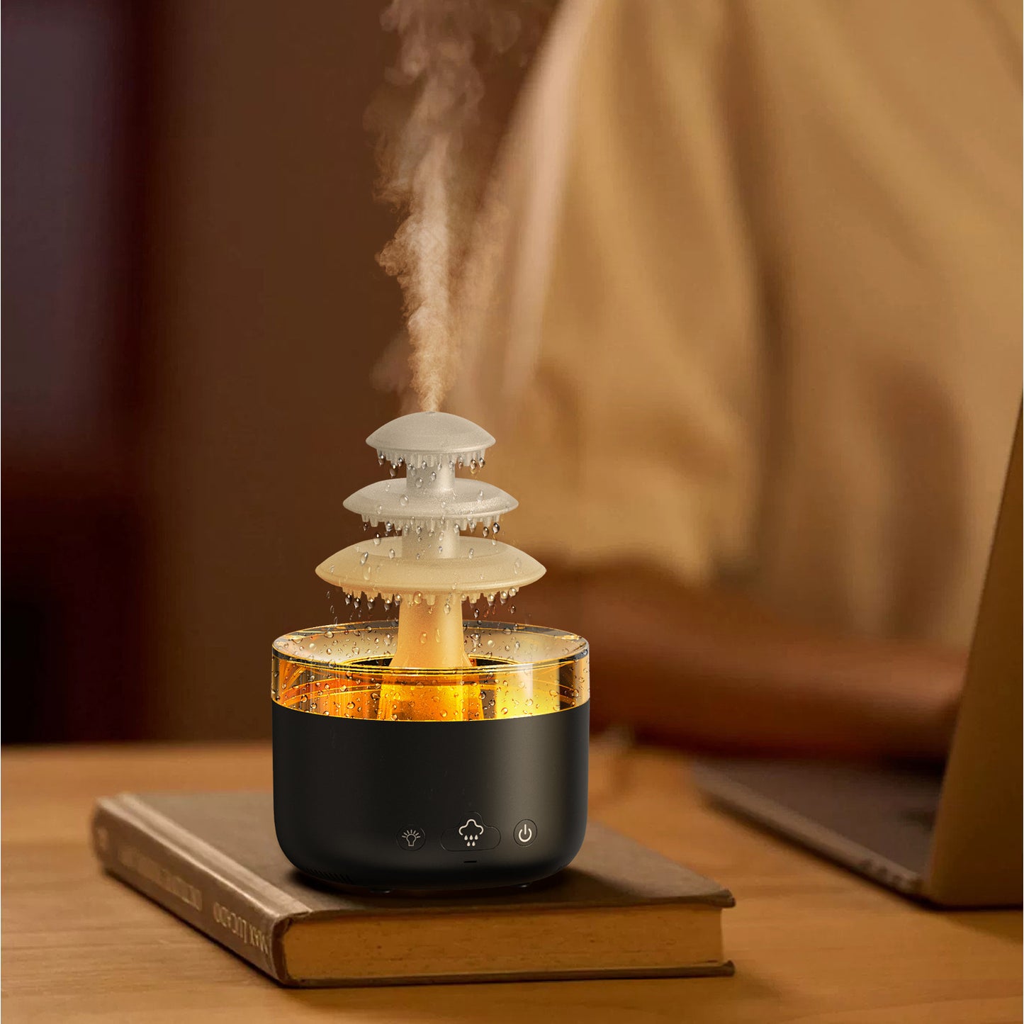 Essential Oil Diffuser Rain cloud design