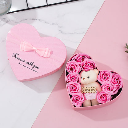 Heart Rose Gift Box